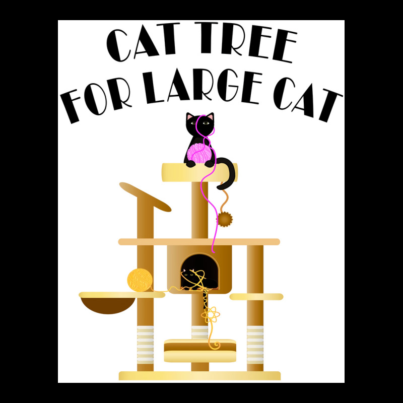 Cat Tree For Large Cat Poster Travel Nostalgia Men's Long Sleeve Pajama Set by globossterkyc | Artistshot