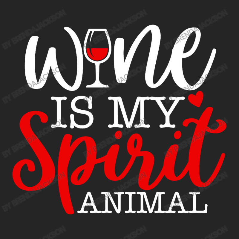 Wine Is My Spirit Animal Quote Unisex Hoodie | Artistshot