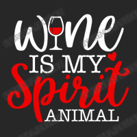 Wine Is My Spirit Animal Quote Men's T-shirt Pajama Set | Artistshot