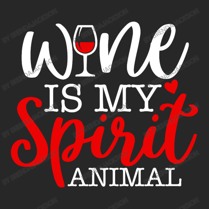 Wine Is My Spirit Animal Quote Men's T-shirt Pajama Set | Artistshot