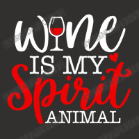 Wine Is My Spirit Animal Quote Champion Hoodie | Artistshot