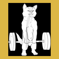 Cat Weightlifting Poster Blue Classic T-shirt | Artistshot