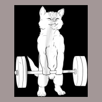 Cat Weightlifting Poster Blue Vintage Short | Artistshot