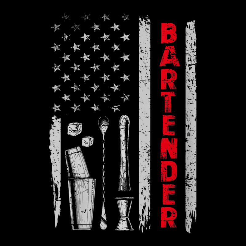 Womens Bartender Bar Working American Usa Flag Patriotic Men Women V-n Toddler Sweatshirt by SamuelTABraun | Artistshot