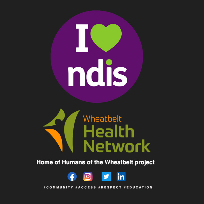 Wheatbelt Health Network I Love Ndis For Colours Ladies Polo Shirt by ClaytonPaulToquero | Artistshot