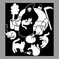 Death And His Cats Poster Nostalgia Classic T-shirt | Artistshot