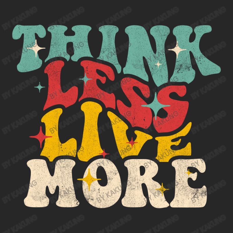 Think Less Live More Men's T-shirt Pajama Set | Artistshot