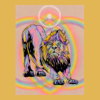 Look At This Rainbow Lion Poster Red Vintage Hoodie And Short Set | Artistshot