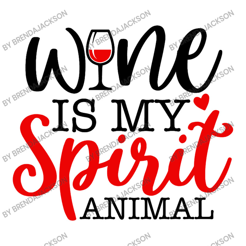 Wine Is My Spirit Animal Men's Long Sleeve Pajama Set | Artistshot