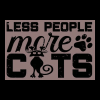 Cats Are My Favorite People Less People More Cats Cat Lover Poster Gir Men's Long Sleeve Pajama Set | Artistshot