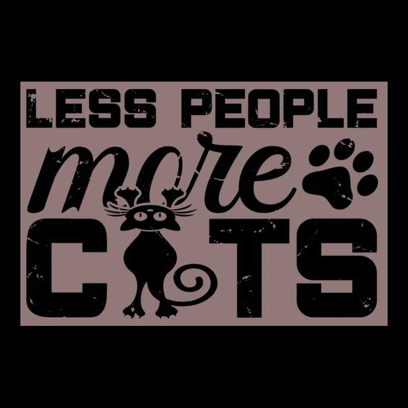 Cats Are My Favorite People Less People More Cats Cat Lover Poster Gir Lightweight Hoodie | Artistshot