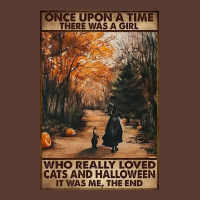 Girl Once Upon A Time There Was A Girl Who Really Loved Cats And Hallo Adjustable Cap | Artistshot