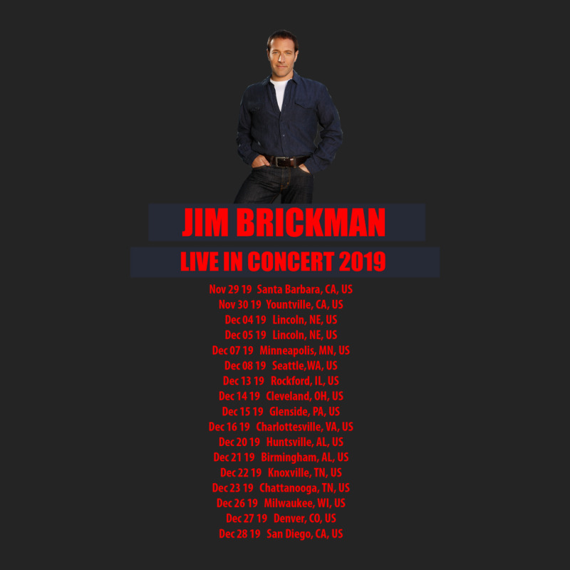 Jim Brickman Tour 2019 Back 3/4 Sleeve Shirt by kotakagus880812 | Artistshot