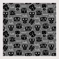 Cute Cat Pattern For Cat Lovers Poster Blue Pocket T-shirt | Artistshot