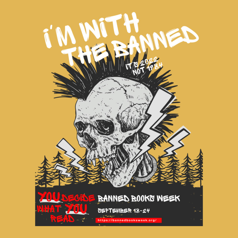 Im With The Banned V1 (banned Books Week) Vintage Hoodie And Short Set | Artistshot