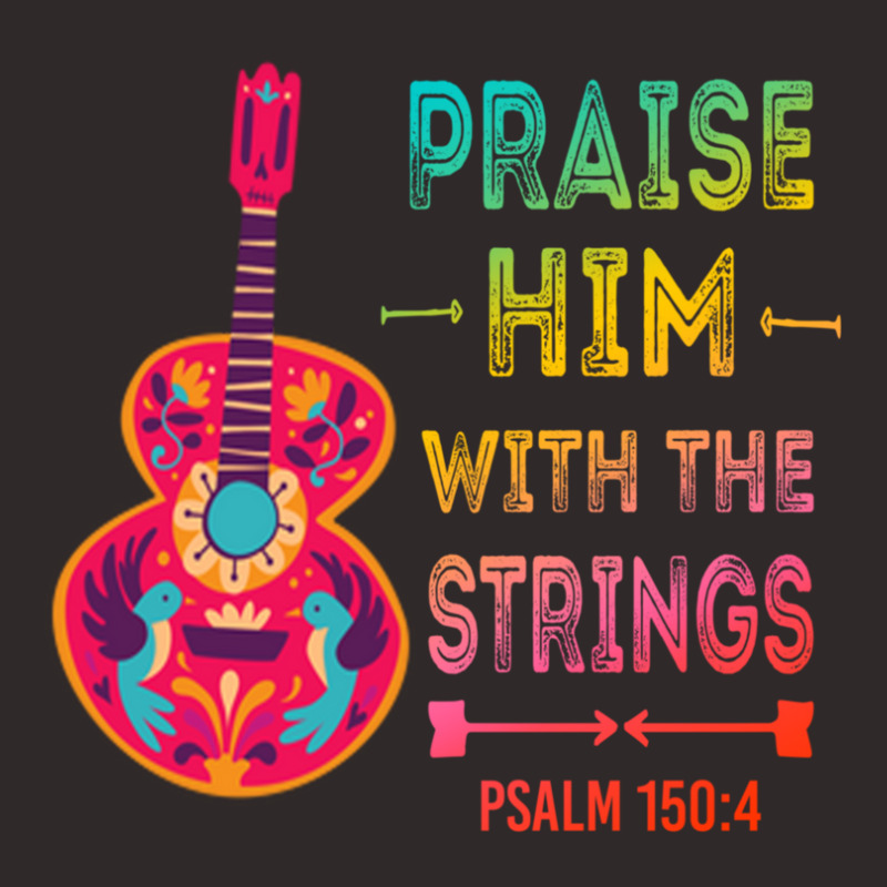 Praise Him With The Strings - Christian Gift Racerback Tank by AnthonyNone | Artistshot