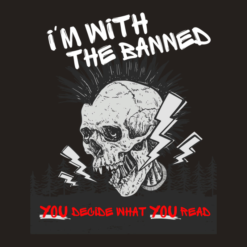 Im With The Banned V2 (no Date) Tank Top | Artistshot