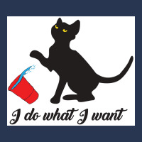 Do What I Want Cup Cute Cat Lovers Poster Hipster Men Denim Jacket | Artistshot