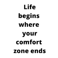 Life Begins Where Your Comfort Zone Ends Zipper Hoodie | Artistshot