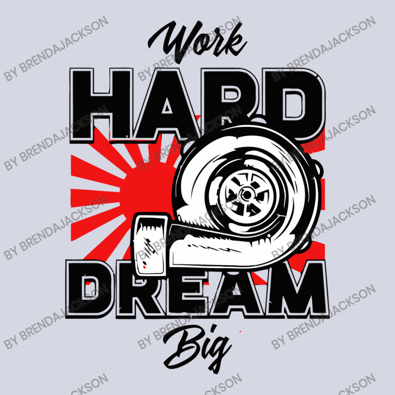 Work Hard Dream Big Turbo Fleece Short | Artistshot