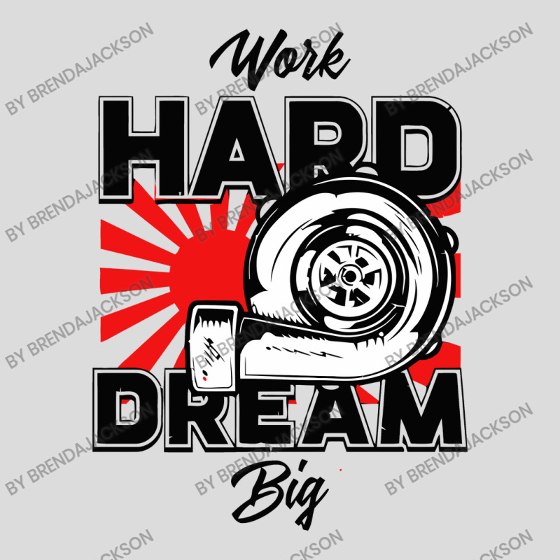 Work Hard Dream Big Turbo Men's Polo Shirt | Artistshot