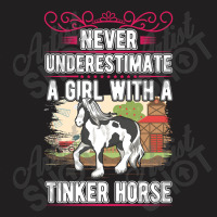 Limited Edition Irish Tinker Girl Horse T-shirt | Artistshot