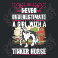 Limited Edition Irish Tinker Girl Horse Crewneck Sweatshirt | Artistshot