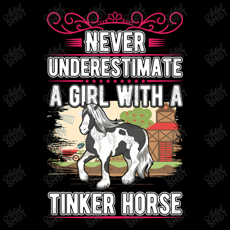 Limited Edition Irish Tinker Girl Horse Men's Long Sleeve Pajama Set | Artistshot