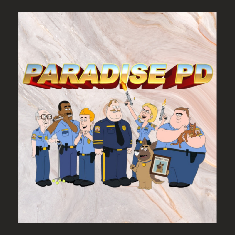 Paradise Pd Marble 1 Ladies Fitted T-Shirt by StarActon | Artistshot