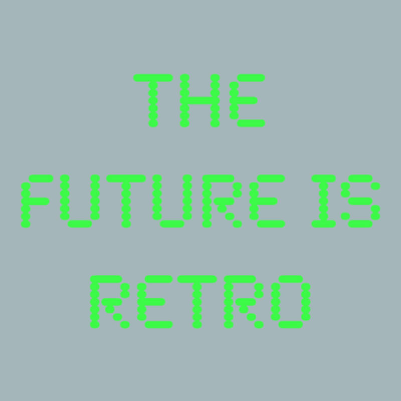 The Future Is Retro 8 Bit 80s Throwback Unisex Sherpa-lined Denim Jacket | Artistshot