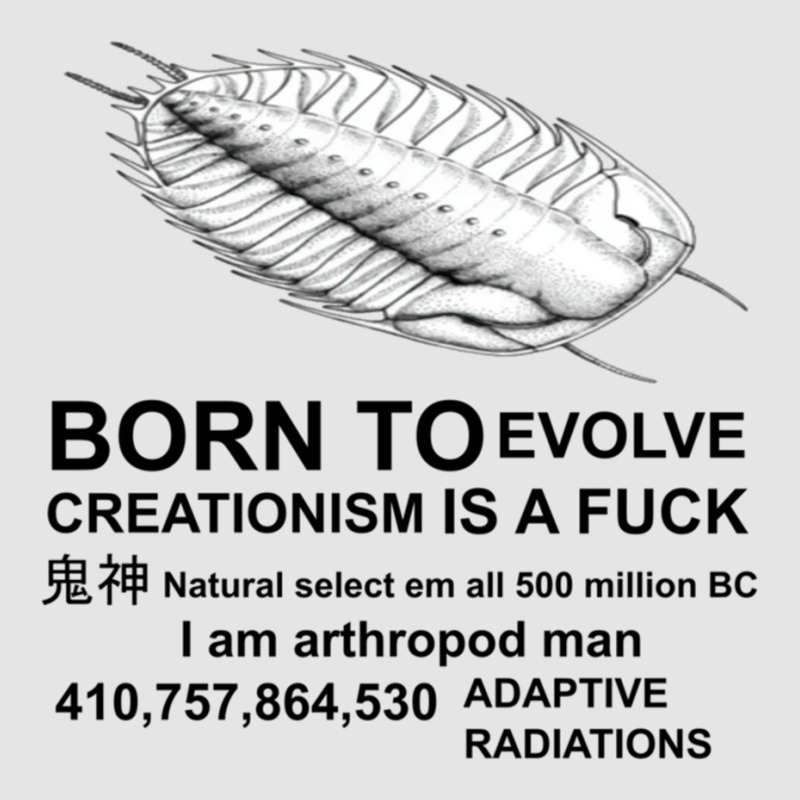 Born To Evolve Creationism Is A Fck Exclusive T-shirt by wenzinhaisebo | Artistshot