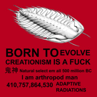 Born To Evolve Creationism Is A Fck Classic T-shirt | Artistshot