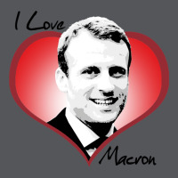 I Love Macron Fitted  Gift Ladies Fitted T-shirt | Artistshot