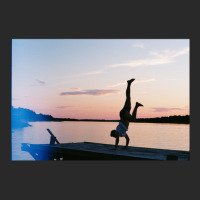 Handstands During The Sunset 2 Printed Hat | Artistshot