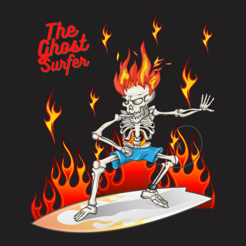 The Ghost Surfer T-shirt | Artistshot