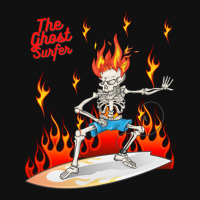 The Ghost Surfer Graphic T-shirt | Artistshot