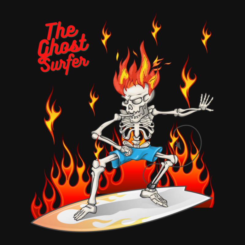 The Ghost Surfer Graphic T-shirt | Artistshot