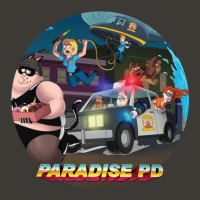 Paradise Pd Police Car 1 Bucket Hat | Artistshot