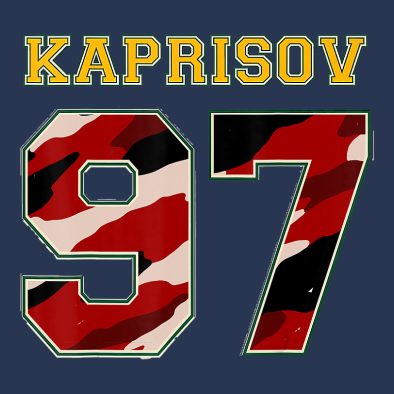 Hot Trend Kaprizov 97 Wild The Thrill Minnesota Pro Ice Hockey Men Denim Jacket | Artistshot