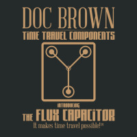 Doc Brown Time Travel Components Flux Capacitor Women's Triblend Scoop T-shirt | Artistshot