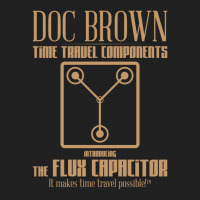 Doc Brown Time Travel Components Flux Capacitor Ladies Polo Shirt | Artistshot