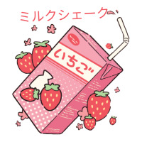 Japanese Kawaii Strawberry Milk Shake Essential Classic Men's T-shirt Pajama Set | Artistshot