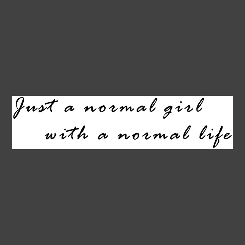 Just A Normal Girl With A Normal Life Poster 70s Vintage T-Shirt by globossterkyc | Artistshot