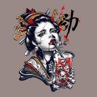 Japanese Geisha Girl Vaporwave Cyberpunk Popart Urban Style 1 Vintage T-shirt | Artistshot