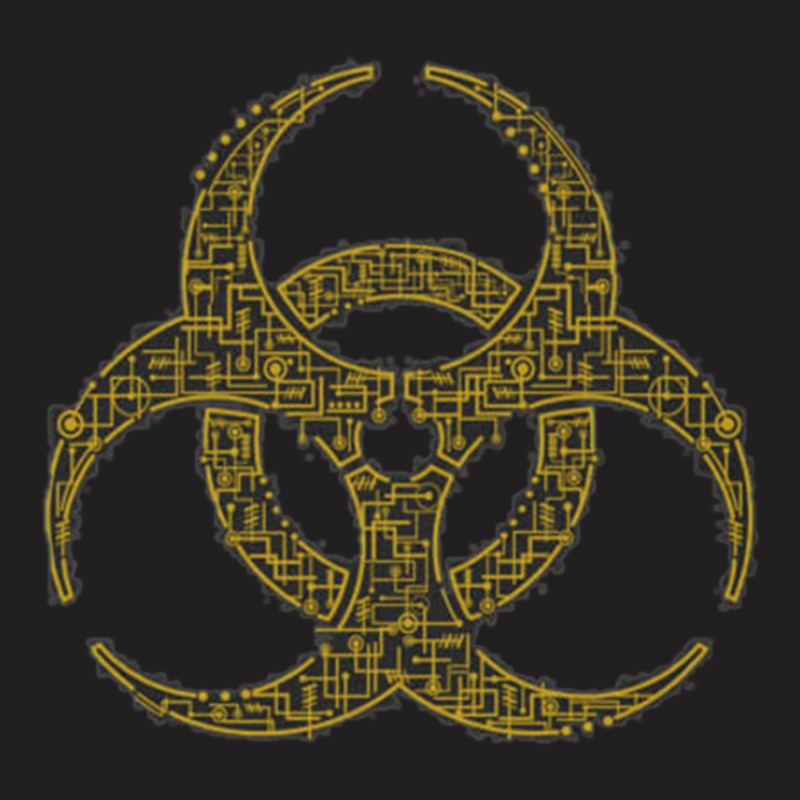 Biohazard Digital Art Graphic Vector T T-shirt | Artistshot