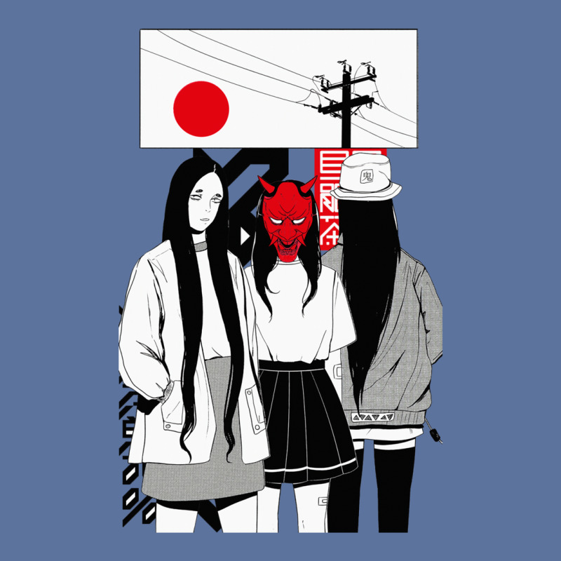 Japanese Urban Vaporwave Style Samurai Girls Lightweight Hoodie | Artistshot