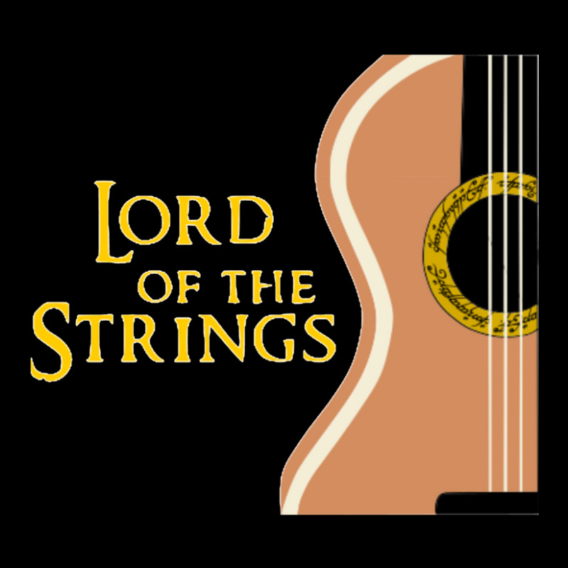 Lord Of The Strings Funny Guitar Design Adjustable Cap by JennyDammarell | Artistshot