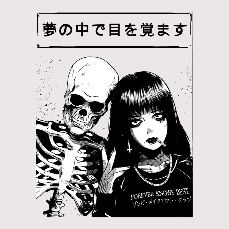 Japanese Vaporwave Spooky Love Pocket T-shirt | Artistshot