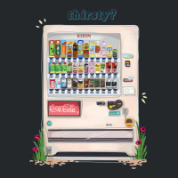 Japanese Vending Machine   Thirsty Crewneck Sweatshirt | Artistshot