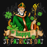 Happy St Patricks Day With St Patricks Portrait Canvas Print | Artistshot